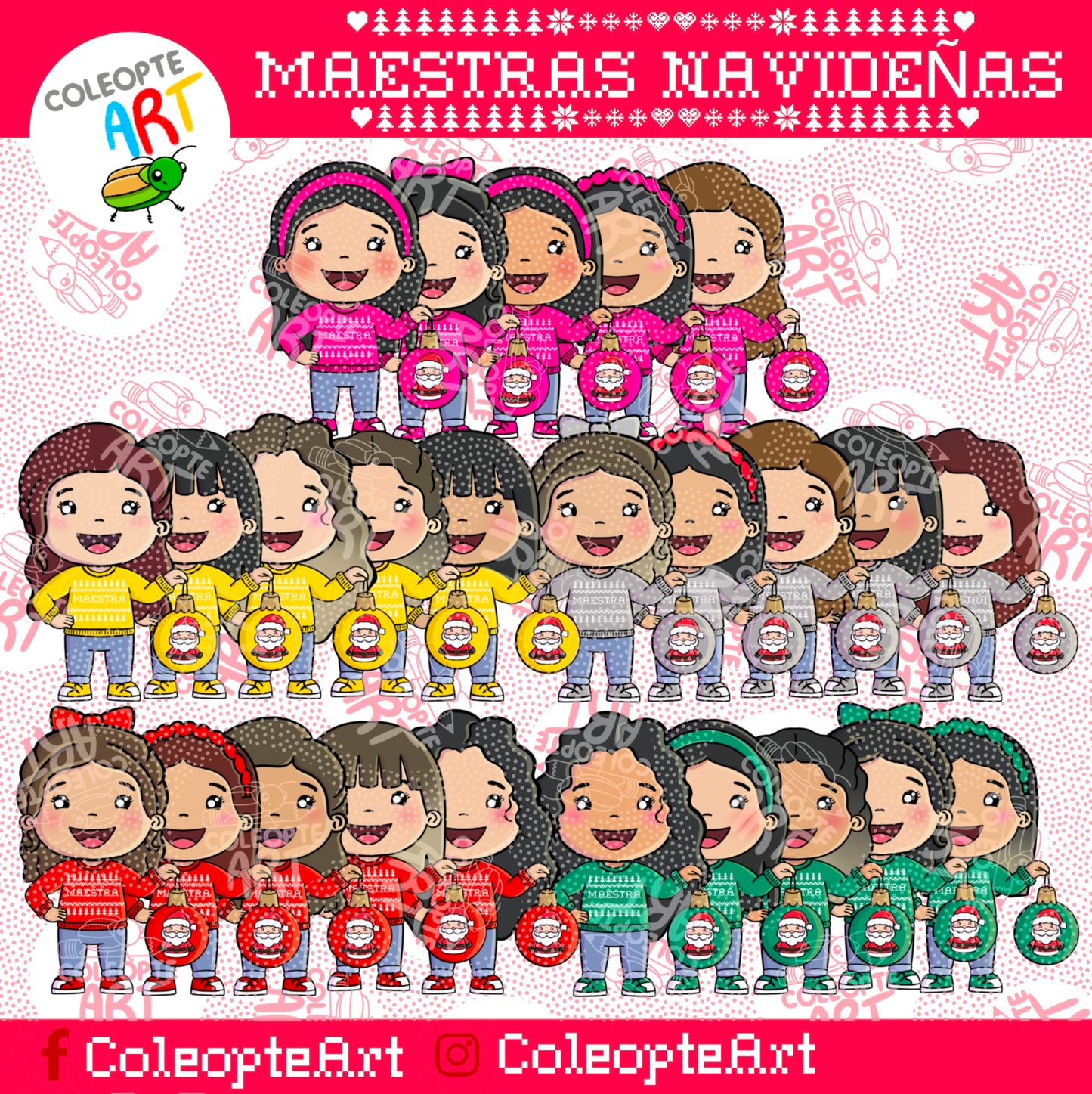 Maestras navideñas