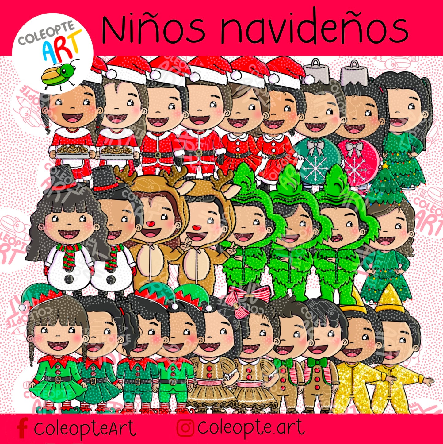 Niños navideños