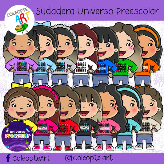 Sudadera Universo Preescolar
