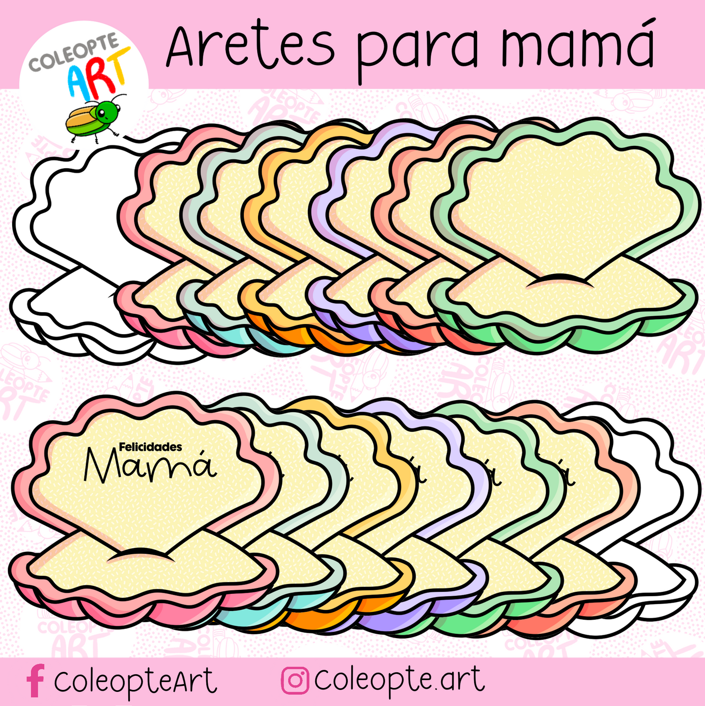 Aretes para mamá