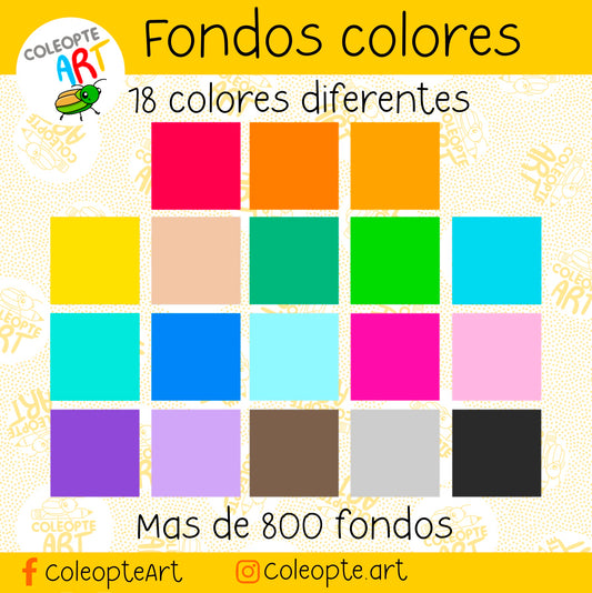 Fondos de colores